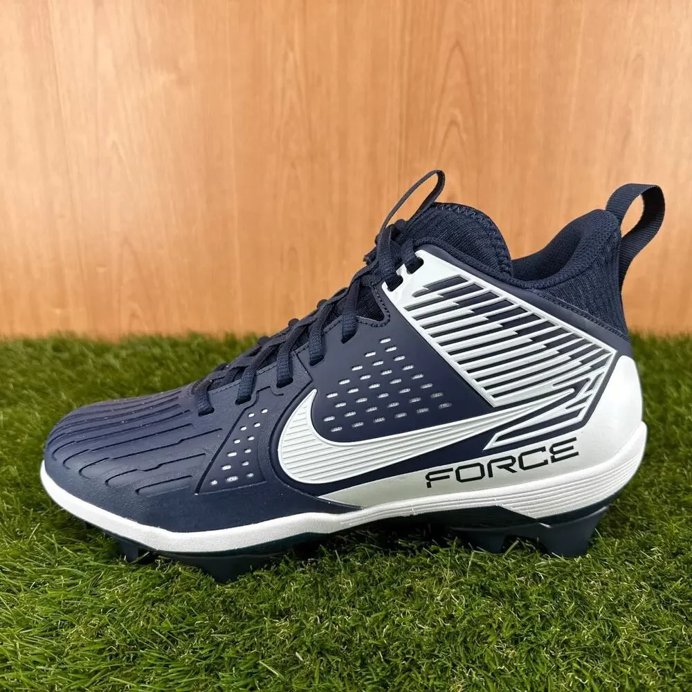 Nike Force Savage Pro 3 College Navy Football Cleats DA5453-400 Men's Size 11.5